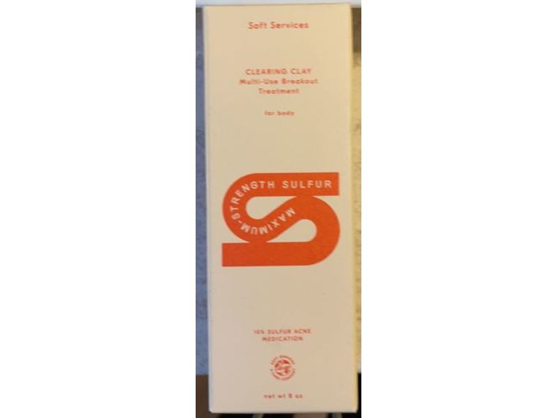 Soft Services Clearing Clay, Multi-Use Breakout Treatment, 8 oz