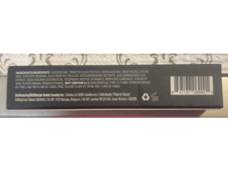 Aloette Beauty Matte Liquid Lipstick, Aloe Pout, 0.22 oz/6.3 g