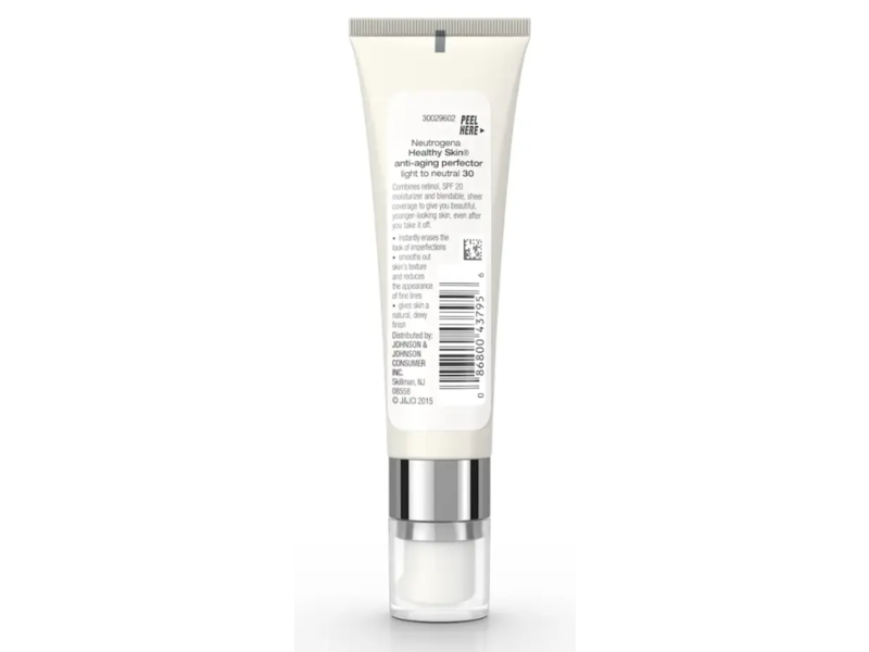 Neutrogena Healthy Skin Anti-Aging Perfector, SPF 20, Light To Natural 30, 1.0 fl oz/30 mL