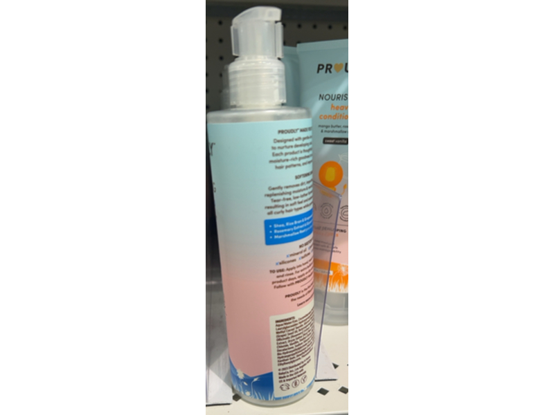 Proudly Softening Shampoo, Sweet Vanilla, 9 fl oz/266 mL, Pack Of 2