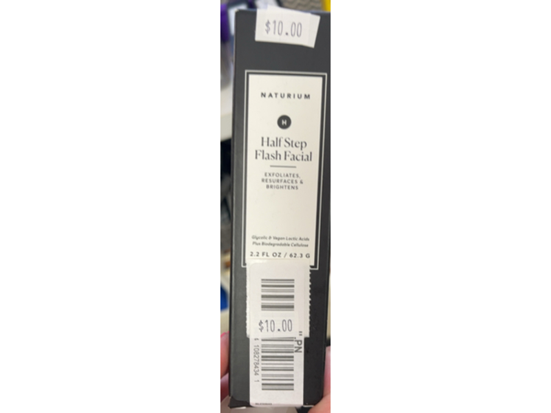 Naturium Half Step Flash Facial Mask, 2.2 fl oz/62.3 g