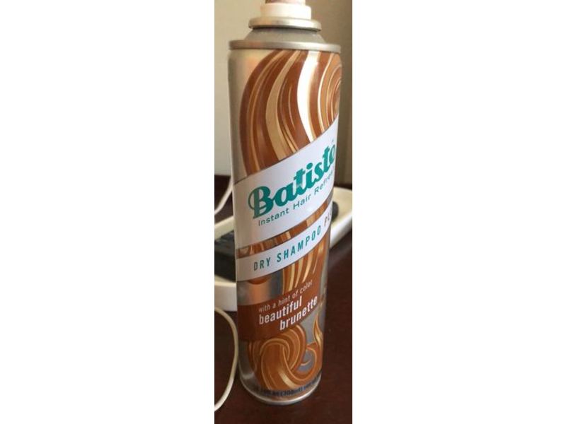 Batiste Instant Hair Refresh Dry Shampoo Plus, Beautiful Brunette, 10.1 fl oz/300 mL