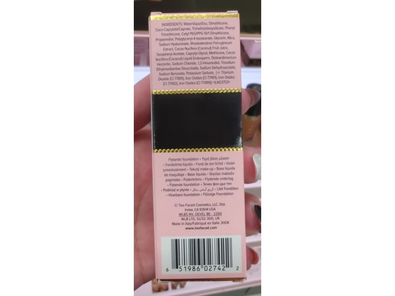 Too Faced Born This Way Liquid Foundation, Natural Beige, 1 fl oz/30 mL