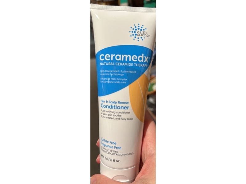 Earth Science Ceramedx Hair & Scalp Renew Conditioner, 8 fl oz/236 mL