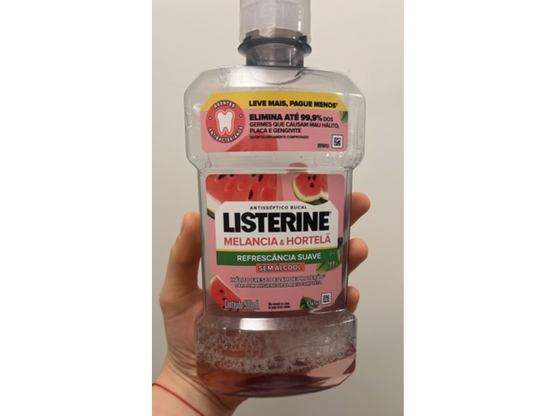 Listerine Mouthwash, Watermelon & Mint, 500 mL