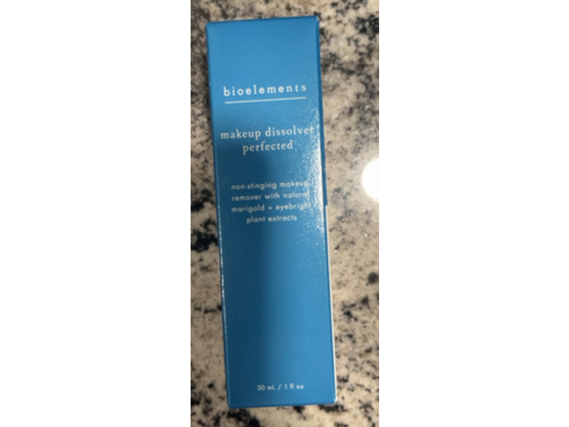 Bioelements Makeup Dissolver Perfected, Marigold+Eyebright Plant Extracts, 1 fl oz/30 mL
