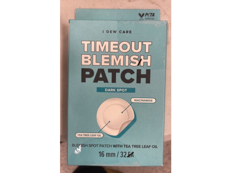 I Dew Care Timeout Blemish Patch, Dark Spot, 32 Count