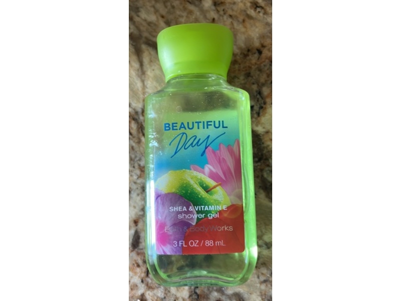 Bath & Body Works Shower Gel, Beautiful Day, 3 fl oz/88 mL