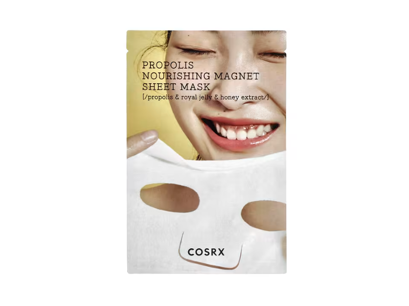 COSRX Propolis Nourishing Magnet Sheet Mask, 0.84 fl oz/25 mL