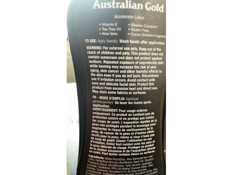 Australian Gold Dark Tanning Accelerator Lotion, 8 fl oz/237 mL