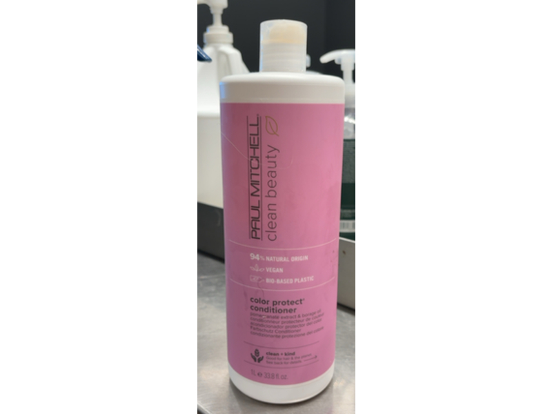 Paul Mitchell Clean Beauty Color Protect Conditioner, 33.8 fl oz/1 L