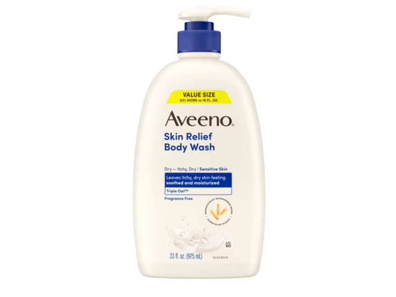 Aveeno Body Wash, 33 fl oz/975 mL