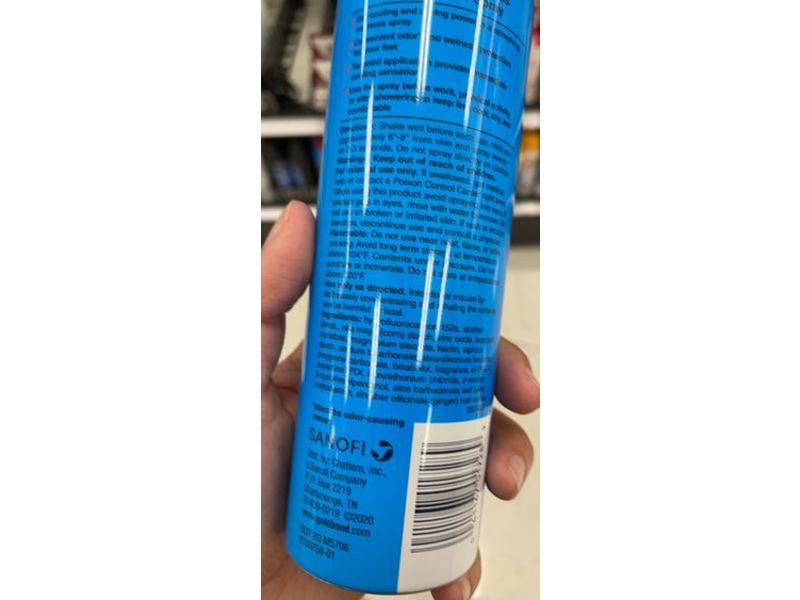 Gold Bond No Mess Food Powder Spray, Fresh Scent, Talc-Free, 7 oz/198 g