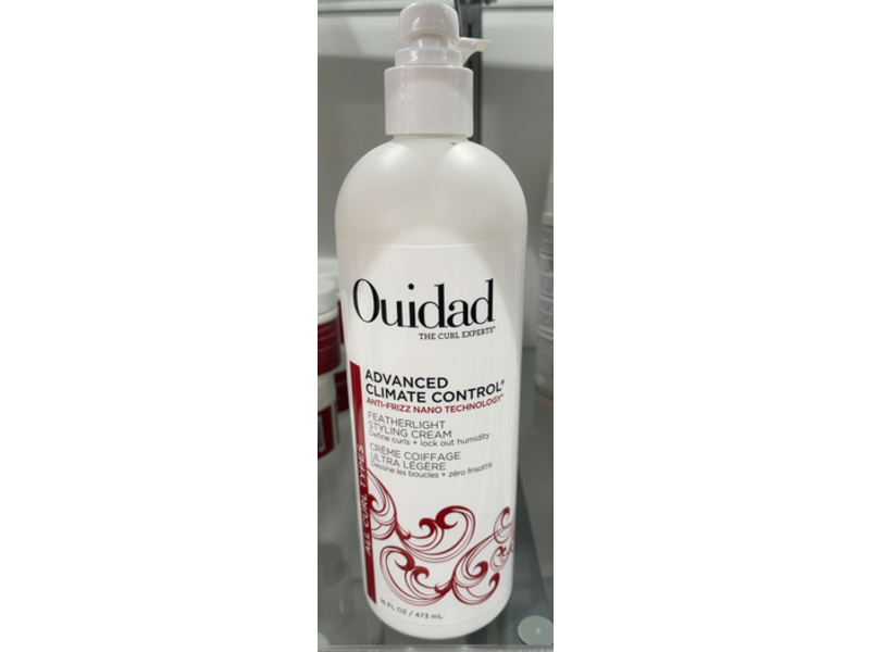 Ouidad Advanced Climate Control Featherlight Styling Cream, 16 fl oz/473 mL