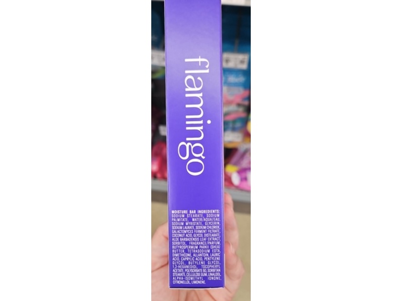 Flamingo Moisture Plus Razor Set, 0.13 oz/3.55 g