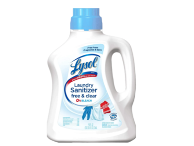 Lysol laundry Sanitizer, Free & Clear, 90 fl oz/2.66 L