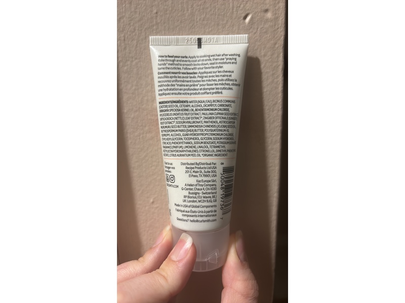 Curlsmith Weightless Air Dry Cream, 2 fl oz/59 mL