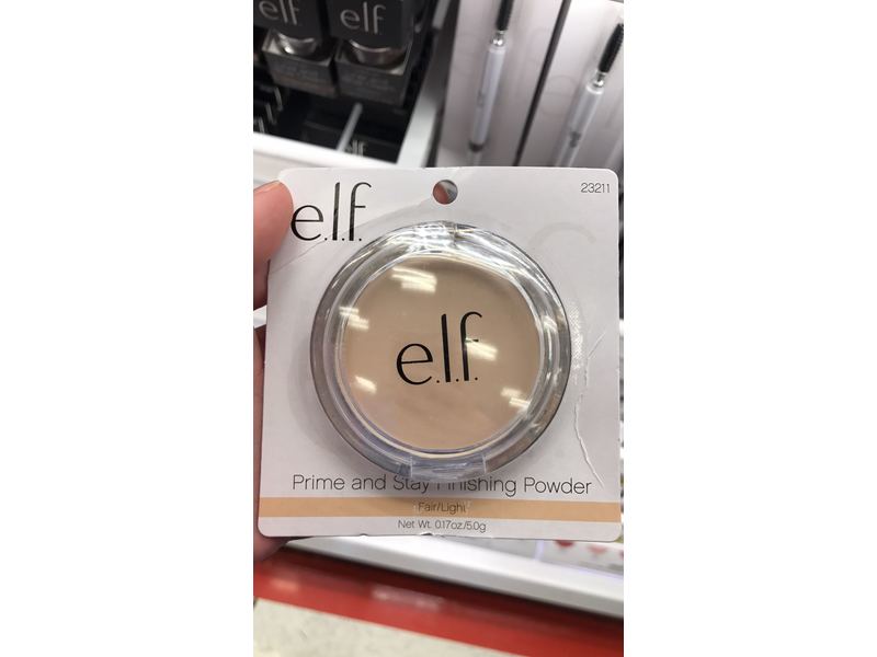 e.l.f. Prime & Stay Finishing Powder, 23211 Sheer, 0.17 oz Ingredients ...