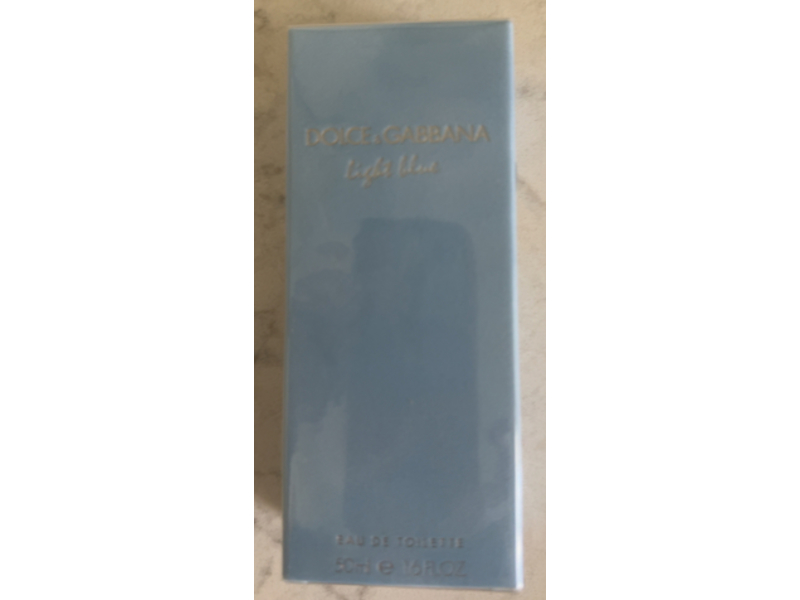 Dolce & Gabbana Eau De Toliette, Light Blue, 1.6 fl oz/50 mL