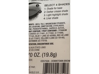 L.A. Colors 18 Color Eyeshadow Palette, Downtown Brown, 0.70 oz/19.8 g - thumbnail 4