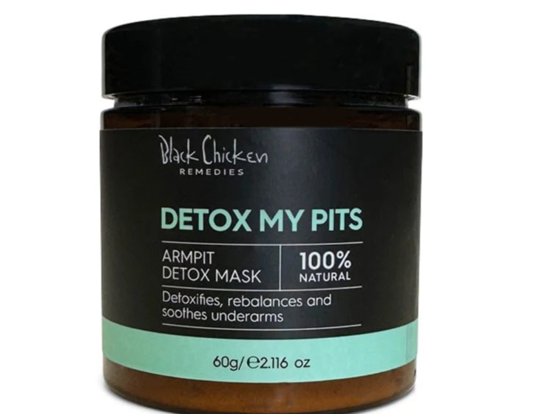 Black Chicken Remedies Detox My Pits Armpt Detox Mask, 2.116 oz/60 g