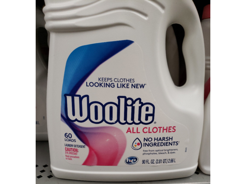 Woolite Laundry Detergent, 60 Loads, 90 fl oz/2.66 L