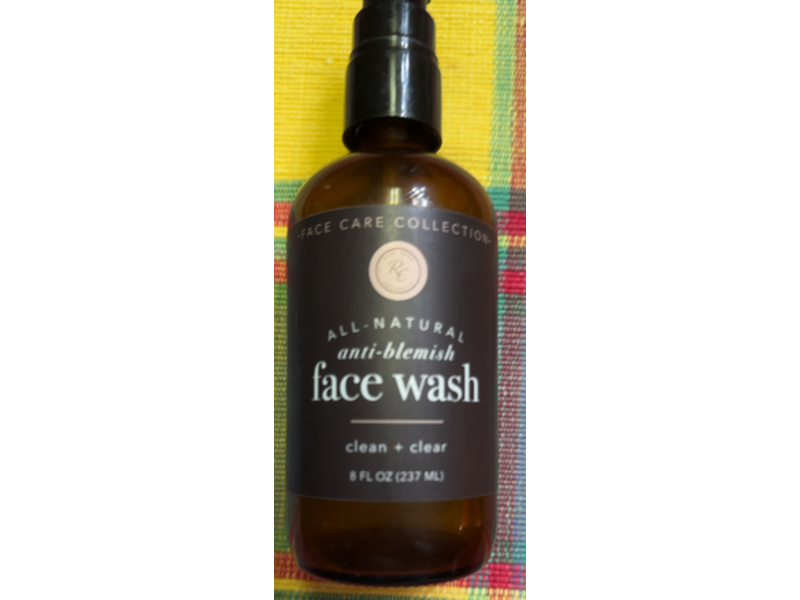 Rowe Casa Clean + Clear Anti Blemish Face Wash, 8 fl oz/237 mL