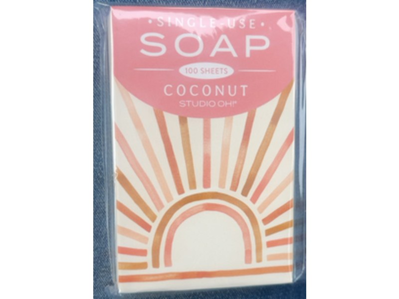 Studio Oh! Single-Use Soap Sheets, 100 Count
