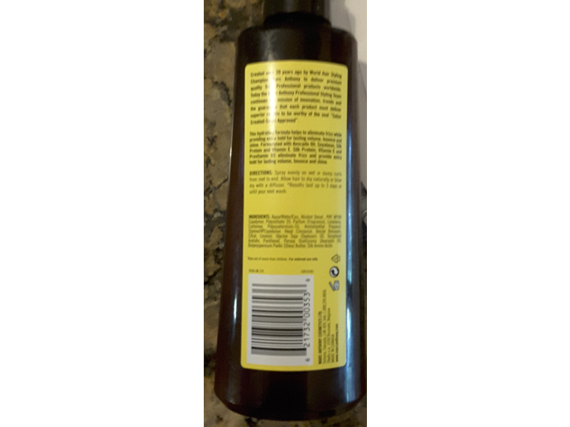 Marc Anthony Strictly Curls Curl It Up Volume Boost Spray, Extra Hold, 6.76 fl oz/200 mL, Pack Of 3