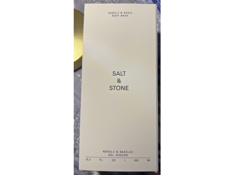 Salt & Stone Body Wash, Neroli & Basil, 15.2 fl oz/450 mL
