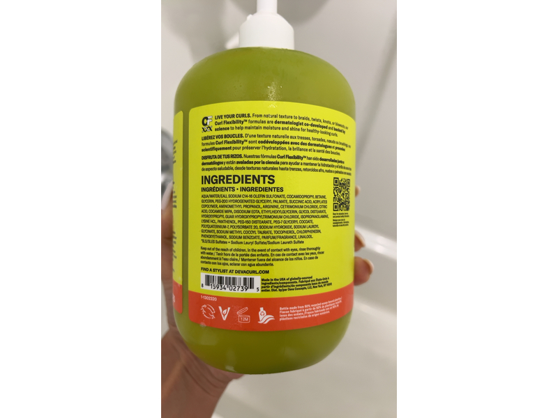 Devacurl Curlbond Re - Coiling Mild Lather Cleanser, 32 fl oz/946 mL