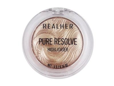 Realher Pure Resolve Highlighter, Champagne, 0.14 oz/4 g