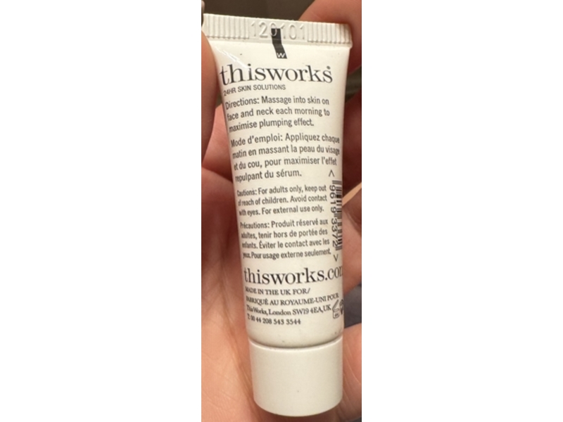 This Works Morning Expert Serum, Hyaluronic Acid & Vitamin C, 0.33 fl oz/10 mL