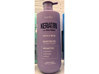 Sapeio Reinforcing Conditioner, Keratin + Rice Water, 33.8 fl oz/1000 mL - thumbnail 1