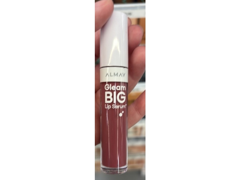 Almay Gleam Big Lip Serum, 300 Make Your Mauve, 0.13 fl oz/3.8 mL