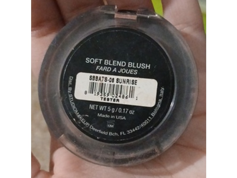 Studio Makeup Soft Blend Blush, Sunrise, 0.17 oz/5 g