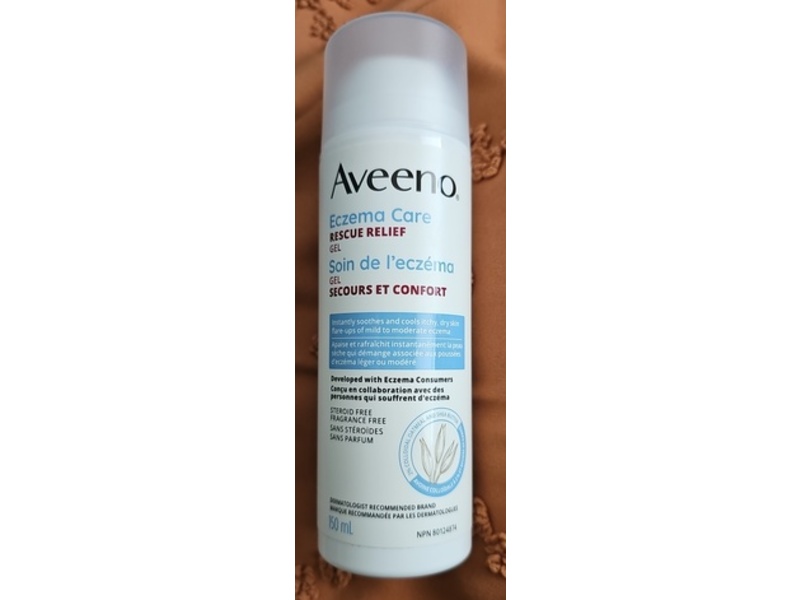 Aveeno Eczema Care Rescue Relief Gel, 150 mL