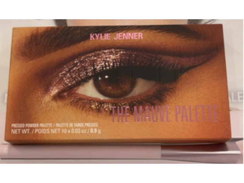 Kylie Jenner Pressed Powder Palette, The Mauve Palette, 0.03 oz/0.9 g