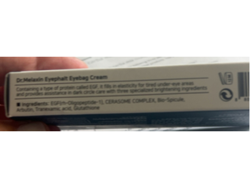 Dr. Melaxin Eyephalt Eyebags Eyecream, 0.33 fl oz/10 mL