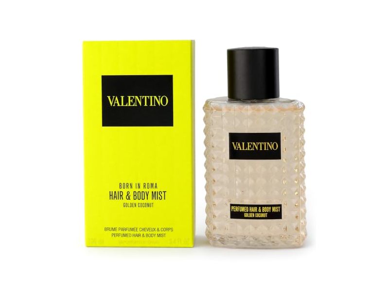Valentino Born in Roma Hair & Body Mist, Golden Coconut, 3.4 fl oz/100 mL