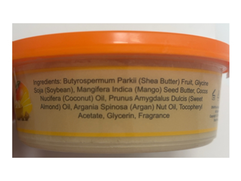 Okay Pure Naturals Ultra Moisturizing Body Butter, Shea & Mango, 7.5 oz/212 g