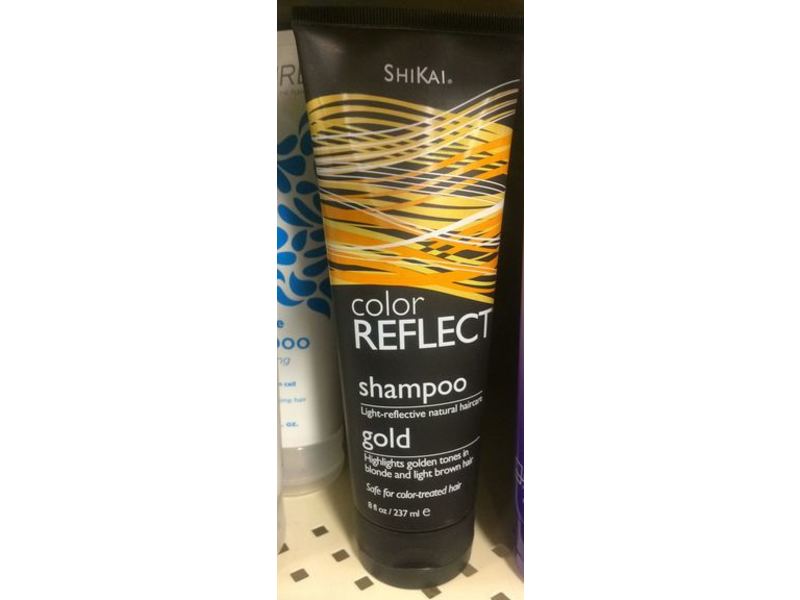 Shikai Color Reflect Shampoo, Gold, 8 fl oz/237 mL
