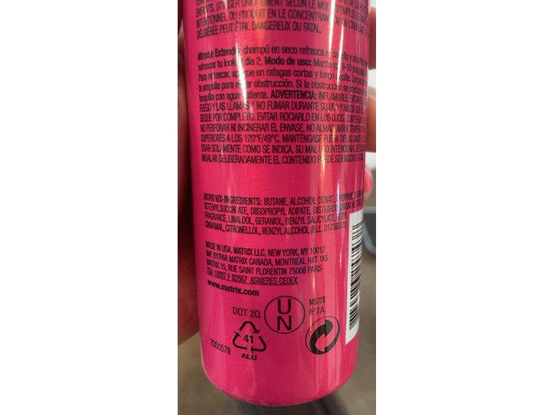 Matrix Total Results Miracle Extender Dry Shampoo, 3.4 oz/96 g