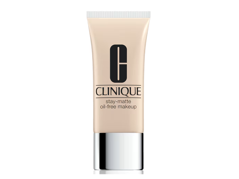Clinique Stay-Matte Oil-Free Makeup, CN 08 Linen, 1 fl oz/30 mL