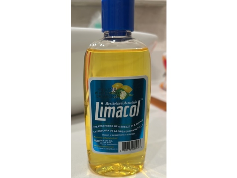 Limacol Mentholated, 4 fl oz/120 mL