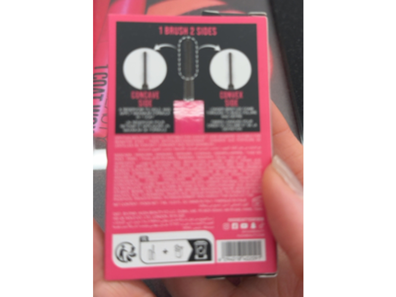 Huda Beauty 1 Coat Wow Extra Volumizing & Lifting Mascara, Extreme Black, 0.28 fl oz/7 mL