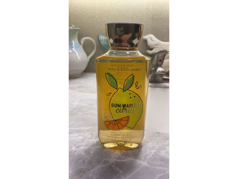 Bath and Body Works Sun-Washed Citrus Shower Gel, 10 fl oz