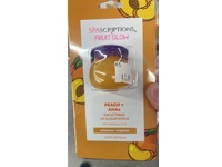Spascriptions Fruit Glow Smoothing Lip Sugar Scrub, Peach+AHAs, 0.25 fl oz/7.5 mL - Image 3