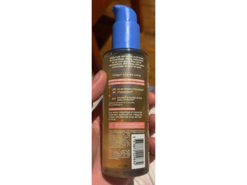 Sephora Comfort Cleansing Oil, Postbiotics + Squalane, 5.07 fl oz/150 mL