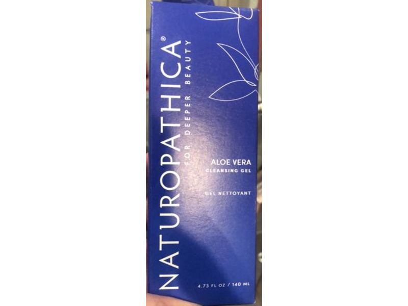 Naturopathica Cleansing Gel, Aloe, 4.73 fl oz/140 mL